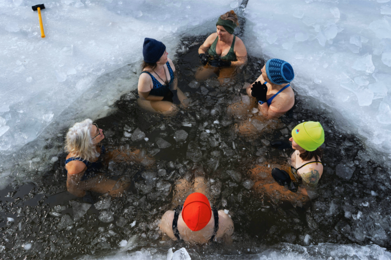 Cold Plunge Positions: Squatting, Sitting, or Lying Down?