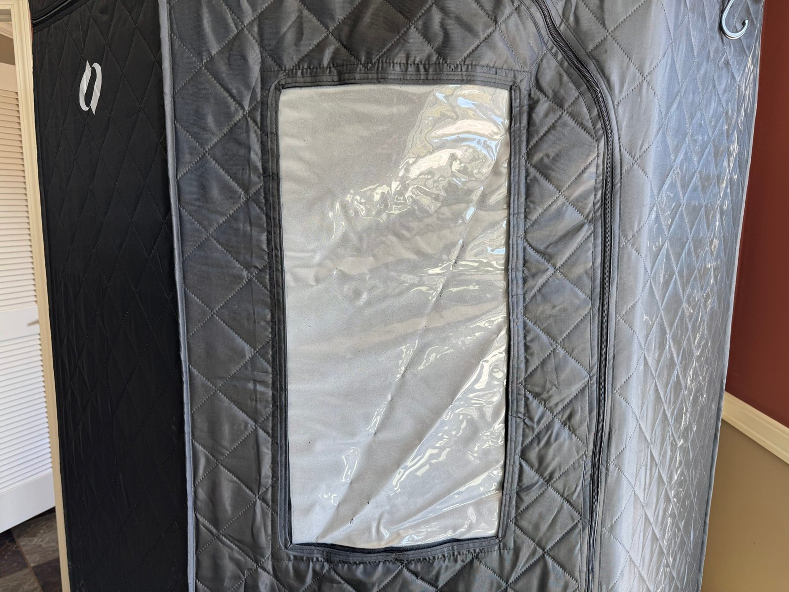 Bennett Carby's saunabox smartsteam pro window fogged up